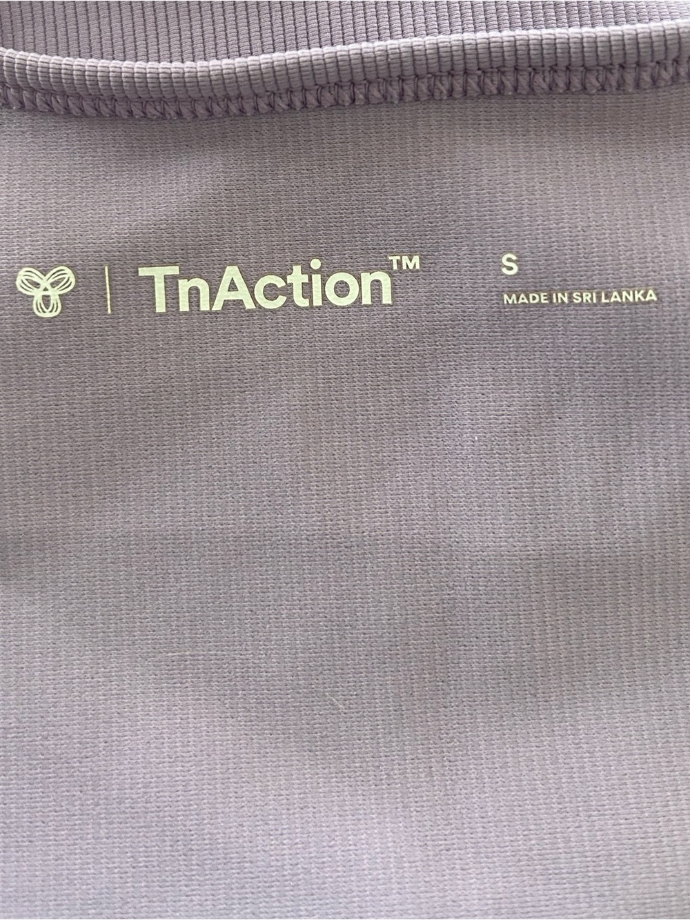 TnAction TNA by Aritzia Lavender Ribbed Crop Tank Top Size Small - Picture 3 of 4